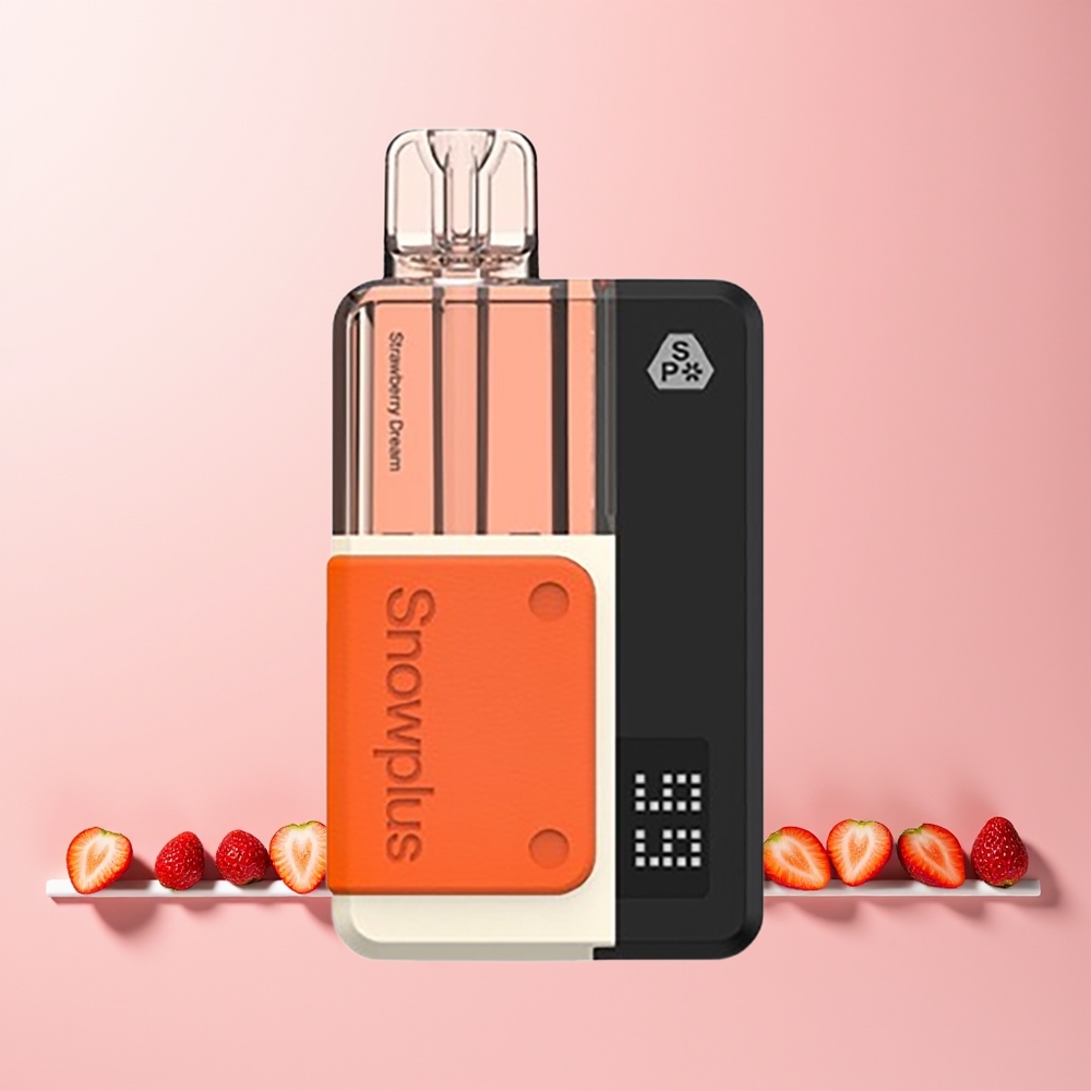 Snowplus Swift 5000 Puffs Dual Mesh 1000mAh Norge Engros Jordbærdrøm