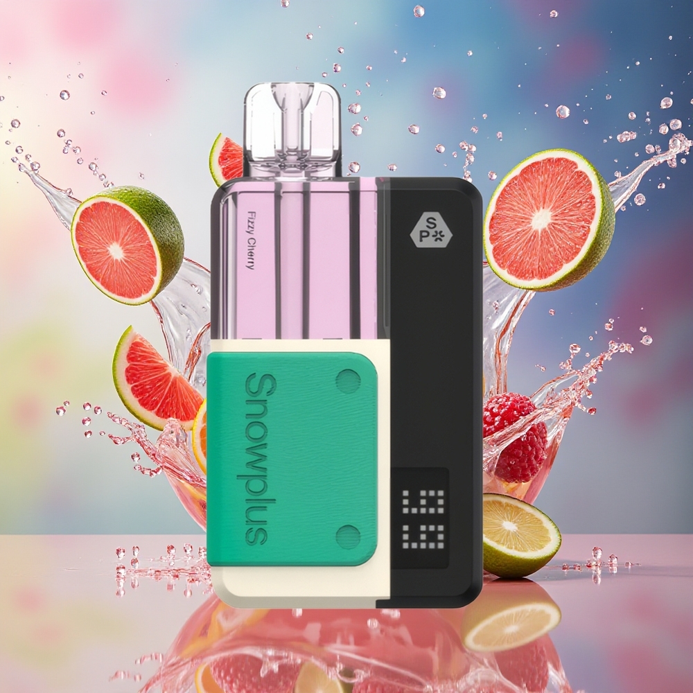 Snowplus Swift 15000 Puffs Norge Engros Med Dual Mesh, 1000 mAh, 2+10 ml, Frisk Kirsebær