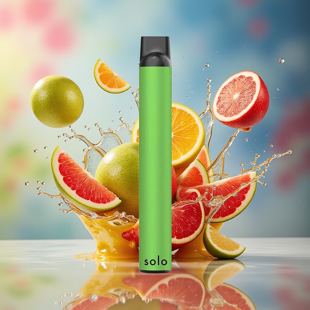 Solo 1000 Puffs Engangs Vape Sureple Norge Engros Mesh 3.5ml 550mAh