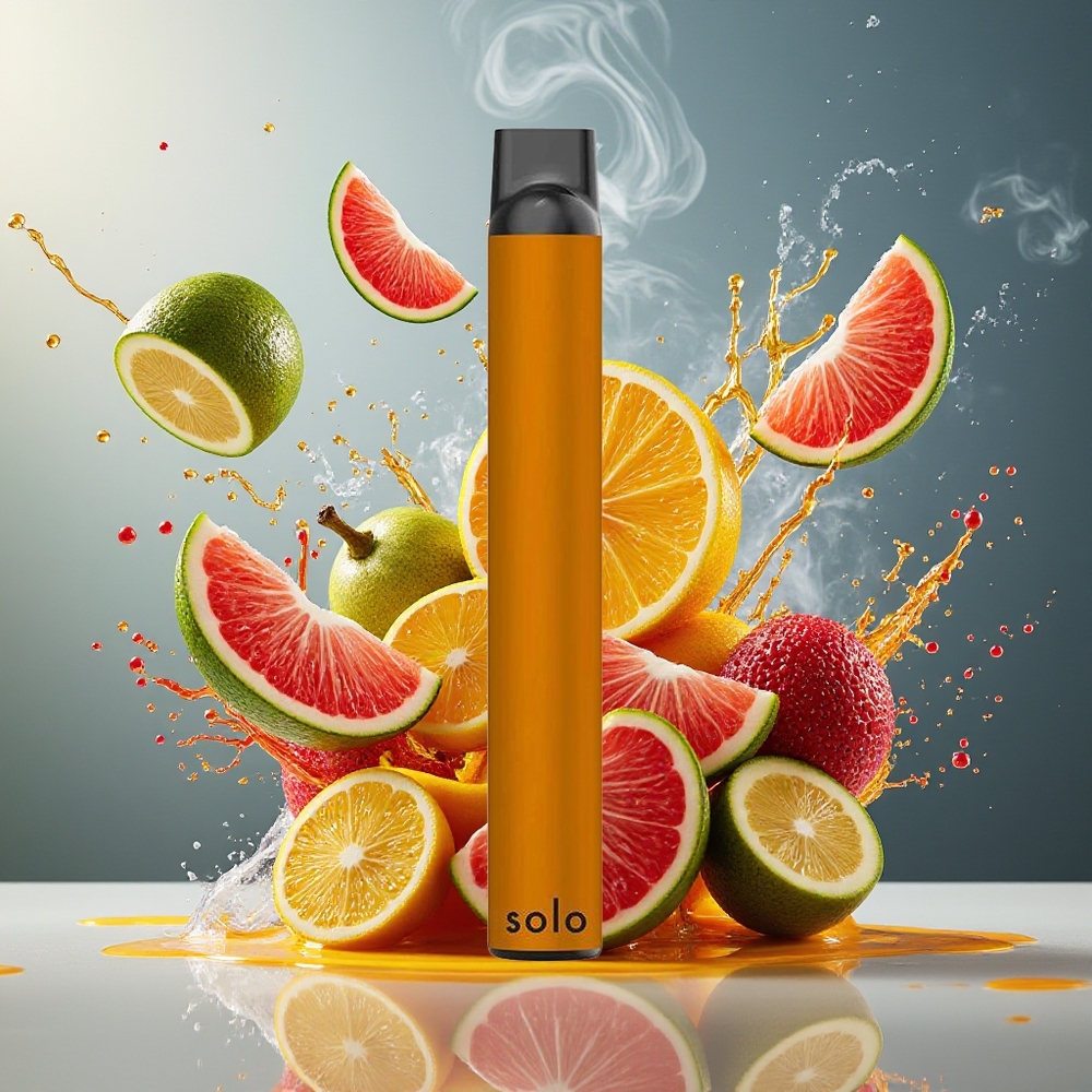 Solo 1000 Puffs Engangs Vape Tobakk Norge Engros Mesh 3.5ml 550mAh