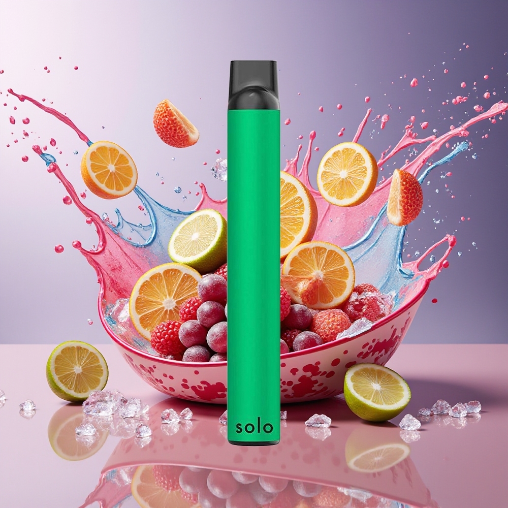 Solo 1000 Puffs Norge Engros Søt Drue Mesh 3.5ml 550mAh