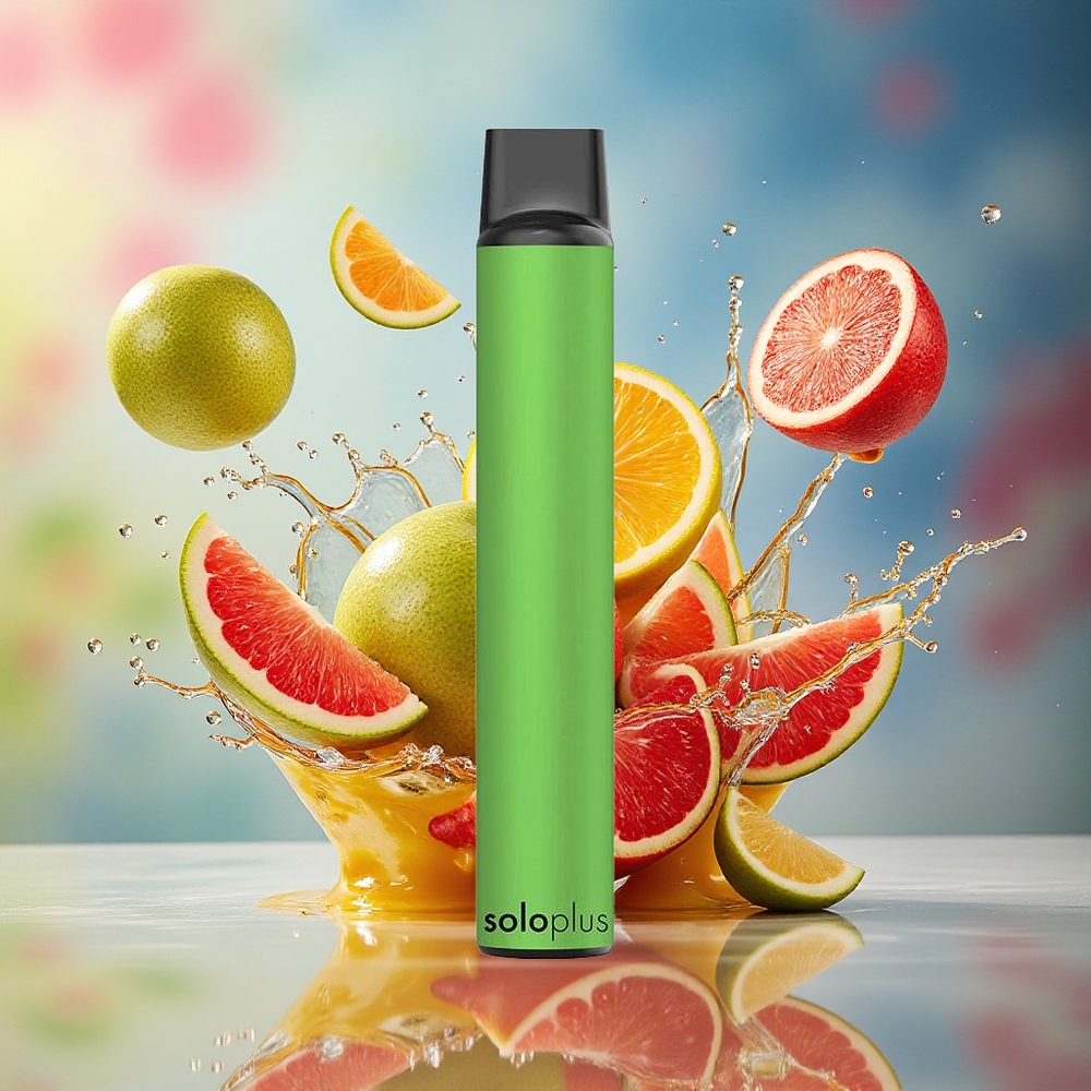 Solo Plus 2800 Puffs Norge Engros 6.5ml Mesh Coil 950mAh Sur Eple