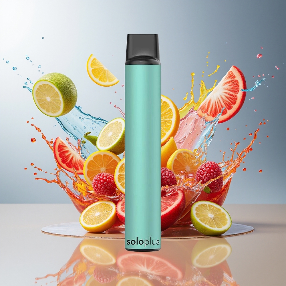 Solo Plus 2800 Puffs Norge Engros Mesh Coil 6.5ml 950mAh 119.5x20mm