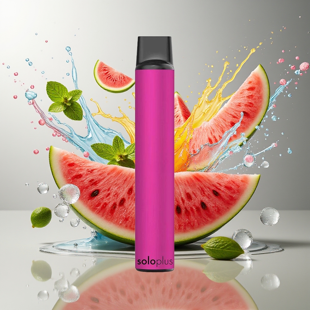 Solo Plus 2800 Puffs Norge Engros Vannmelon Mynte 6.5ml Mesh Coil 950mAh