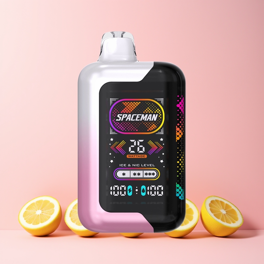 SPACEMAN SP40000 20ml 1000mAh Norge Engros Rosa Sitronbrus