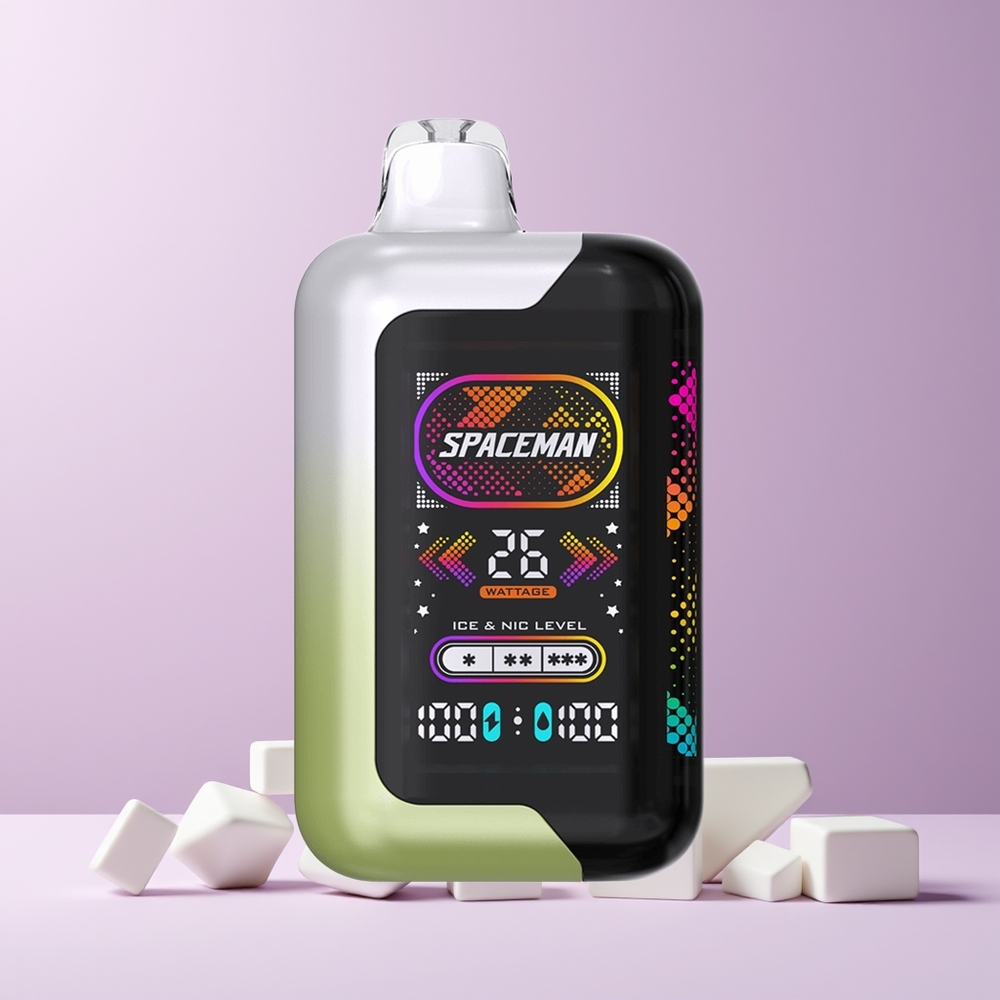 SPACEMAN SP40000 20ml 50mg Norge Engros Hvit Drue Is