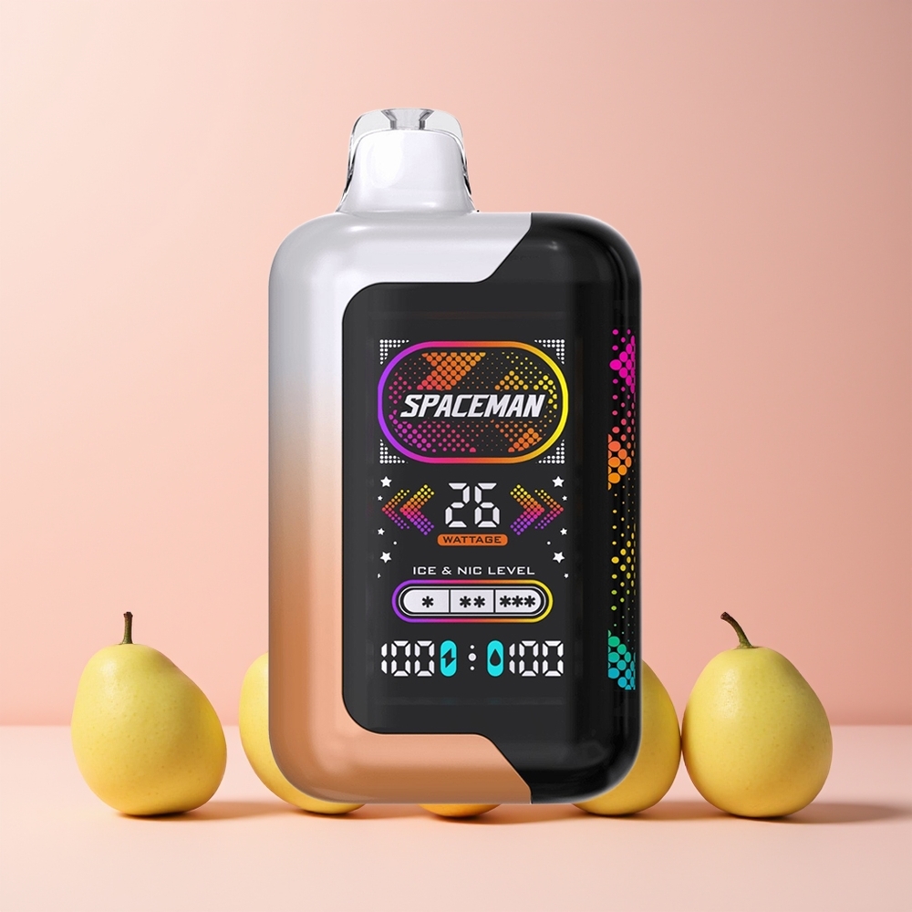SPACEMAN SP40000 2-hals 20ml 50mg Norge Engros Sur Mango Honningdogg