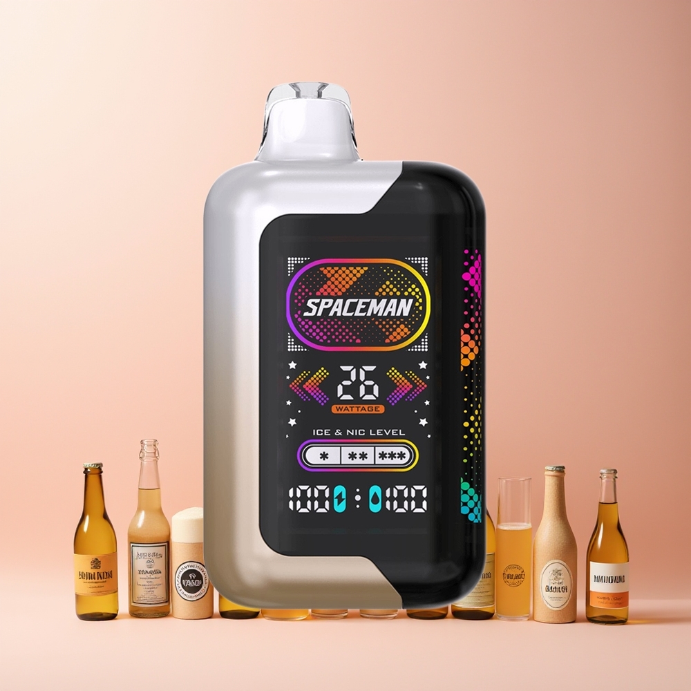SPACEMAN SP40000 2-munn 20ml 50mg Norge Engros Rotøl