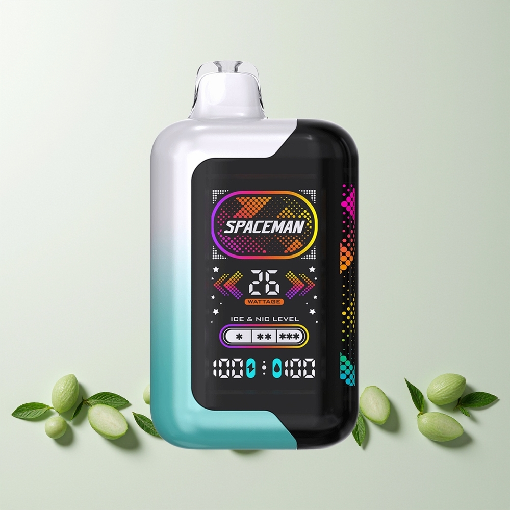 SPACEMAN SP40000 Engangs Vape Frisk Mynte Norge Engros 20ml 50mg 1000mAh