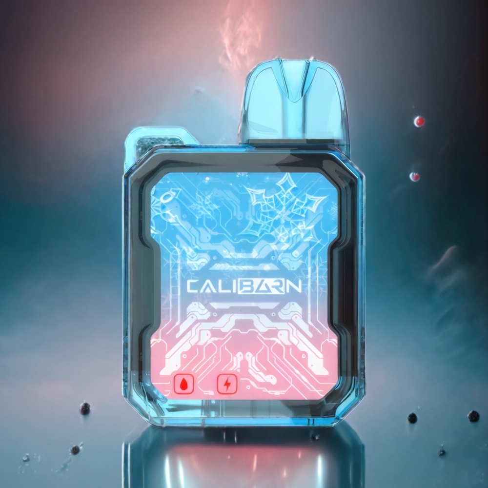 UWELL CALIBURN BAR B6000 1.2 ohm Mesh 600 mAh Norge Engros Frossen Krem