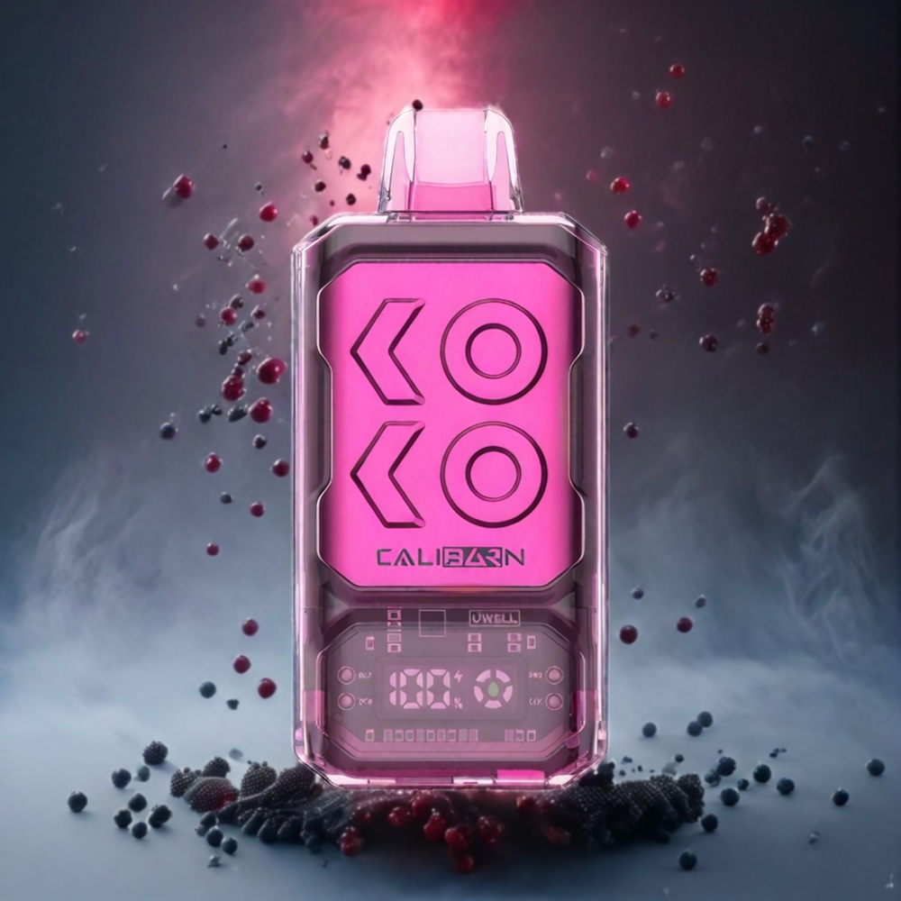 UWELL CALIBURN BAR S18000 800mAh 22ml Blandede Bær Norge Engros