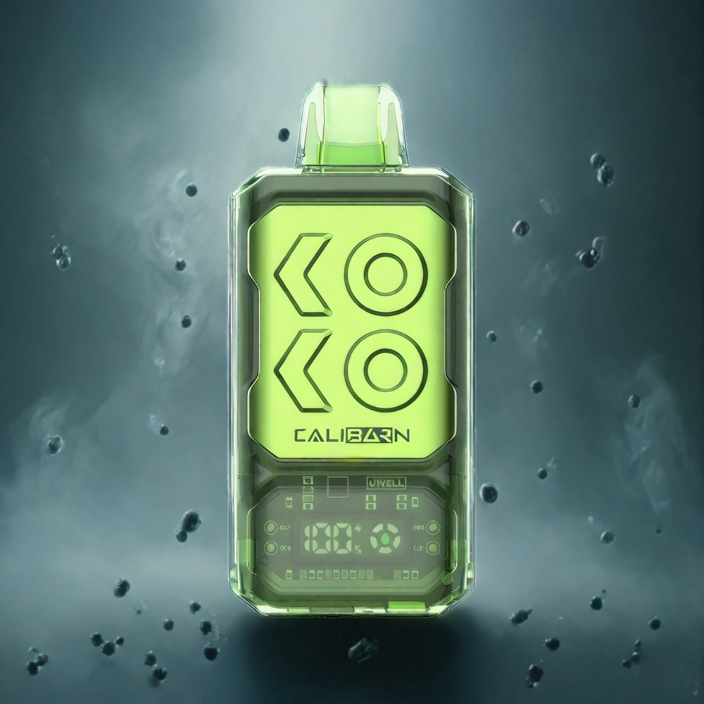 UWELL CALIBURN BAR S18000 Dual 1.2 ohm Coils 800 mAh Norge Engros Dobbel Eple