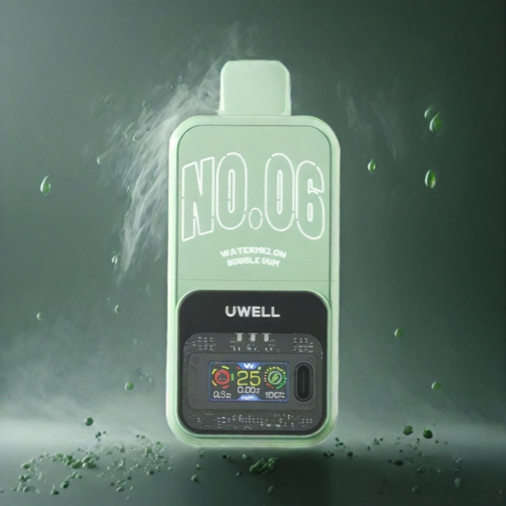 UWELL COZI 20000 20ml 25W Dual Mesh Norge Engros Olivengrønn