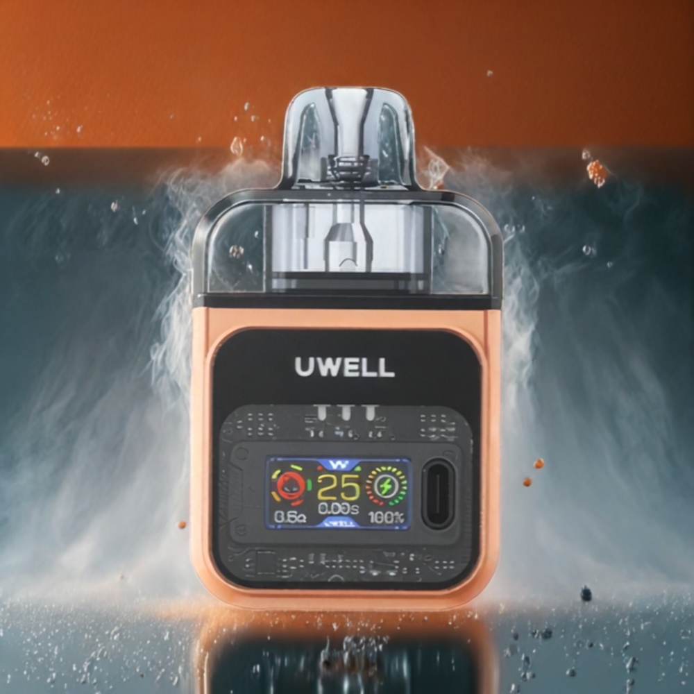 UWELL COZI 20000 20ml Dual Mesh Pastell Oransje Norge Engros