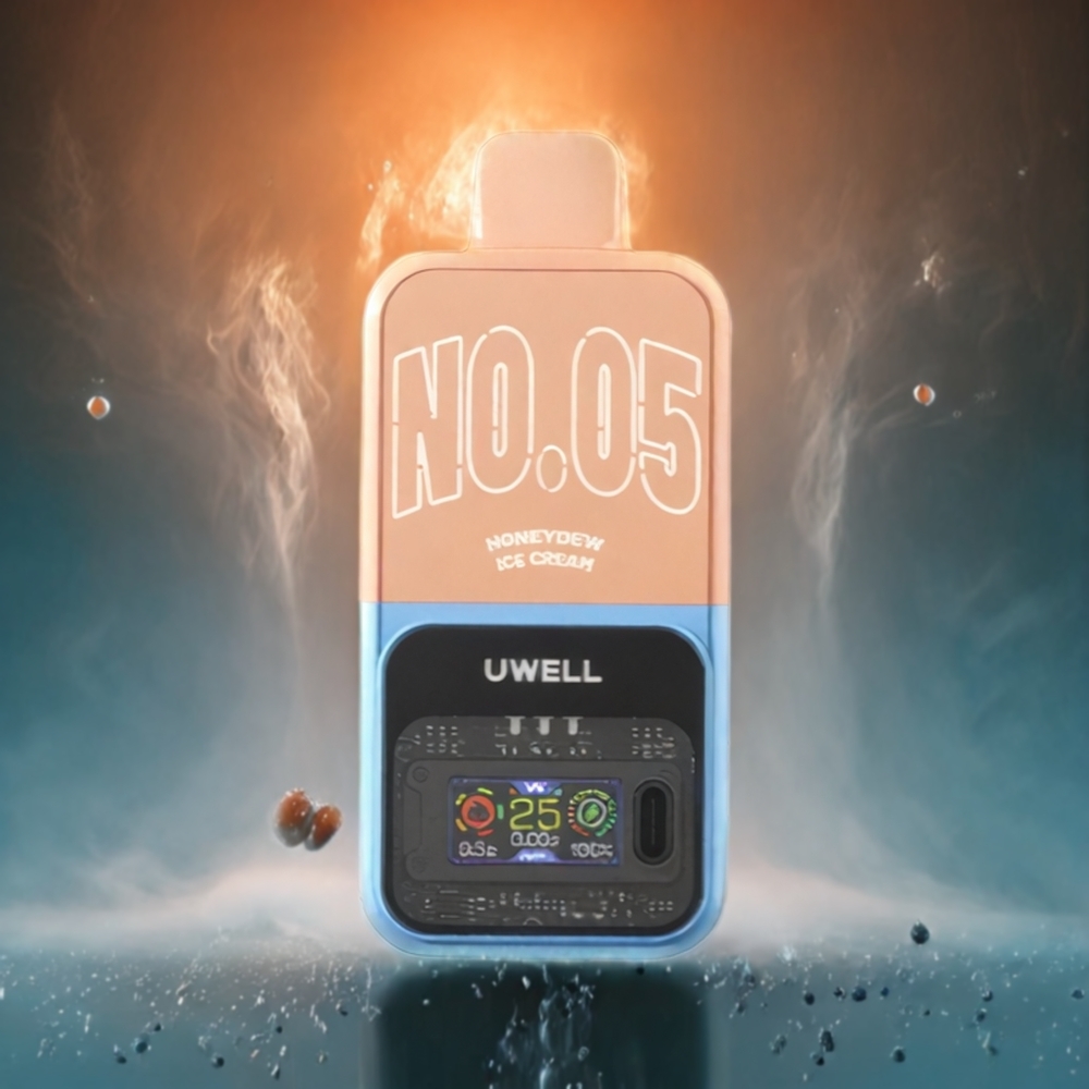 UWELL COZI 20000 20ml Dual Mesh Pastell Oransje Norge Engros