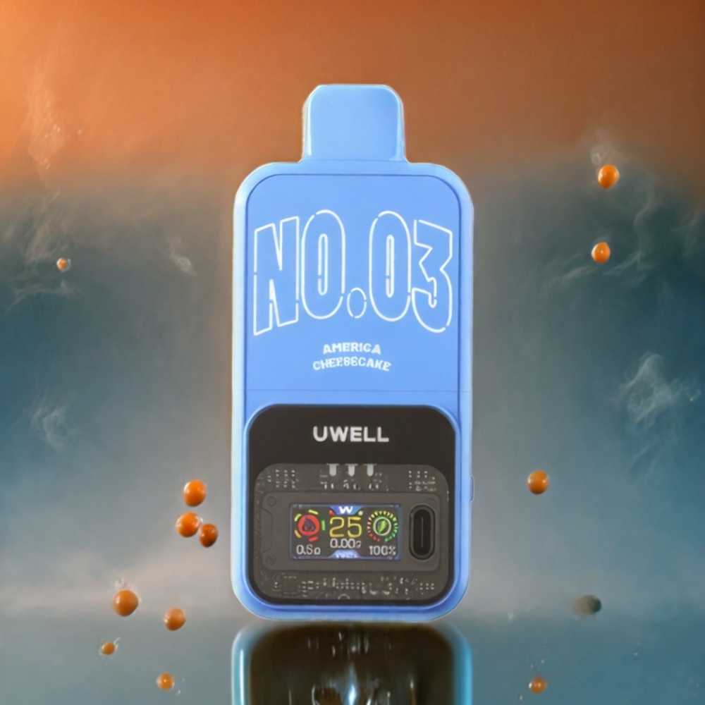 UWELL COZI 20000 20ml Dual Mesh Pastell Oransje Norge Engros