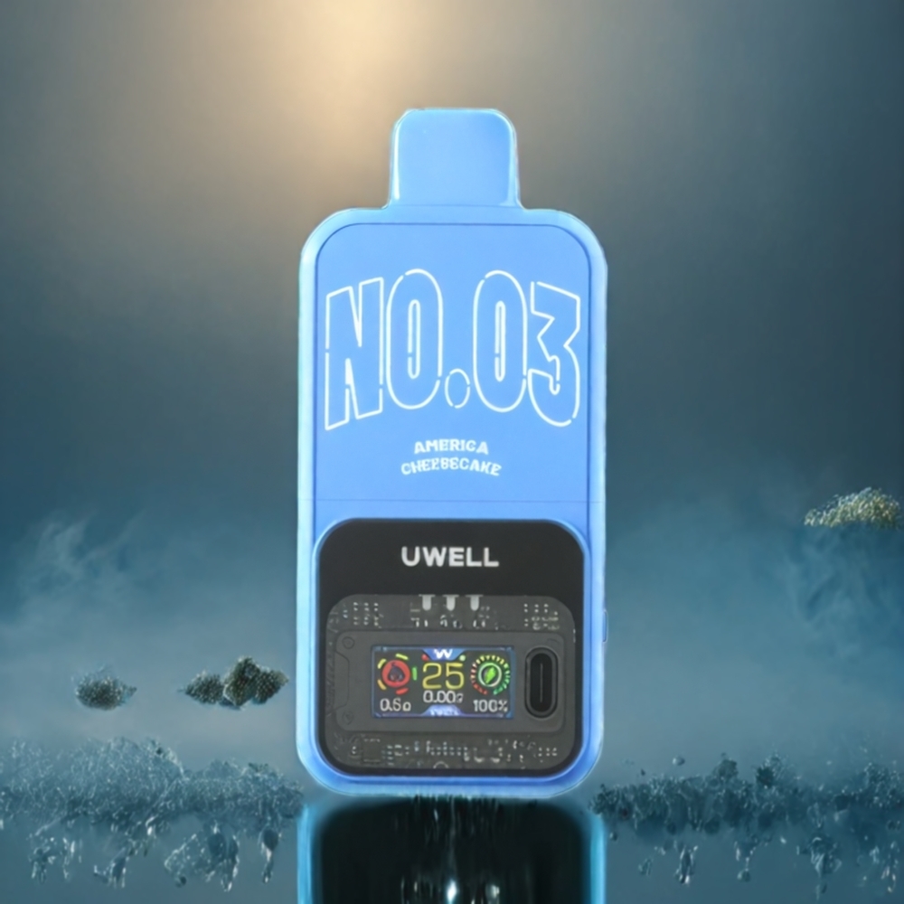 UWELL COZI 20000 Dual Mesh 20ml TYPE-C Norge Engros Himmelblå