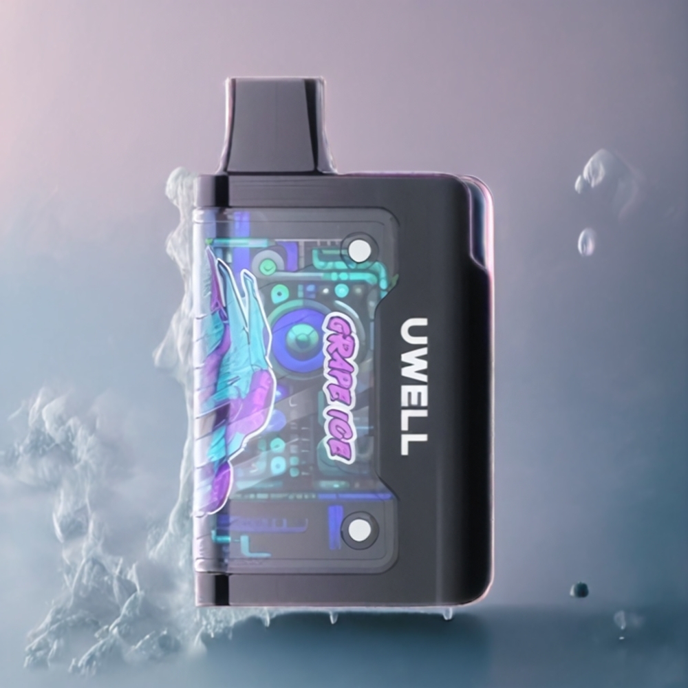 UWELL Cyberbar 8000 Norge Engros PC 16ml Drueis Mesh 1.0ohm 1800mAh