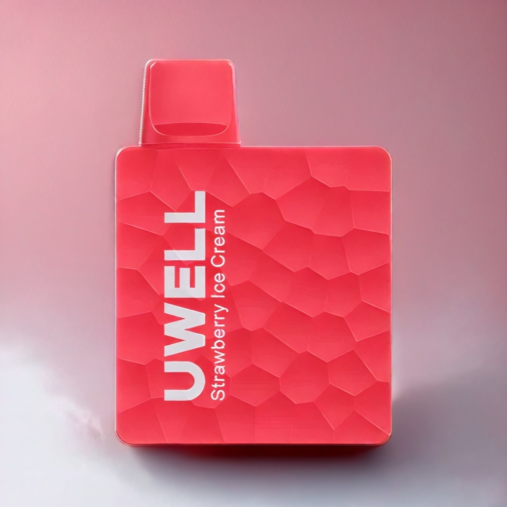 UWELL DK5000 5000-puff 1.0 ohm Mesh Norge Engros Jordbæriskrem