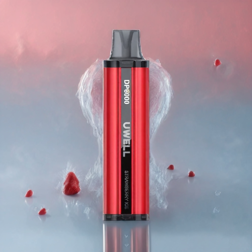 UWELL DP6000 Pod System Jordbær Is Norge Engros 1.2Ω 1600mAh 13ml 6000puff
