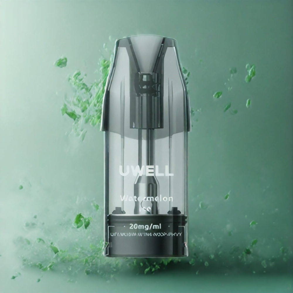 UWELL DQ600 1.2 ohm Mesh Coil 600 mAh Pod System Myntegrønn Norge Engros
