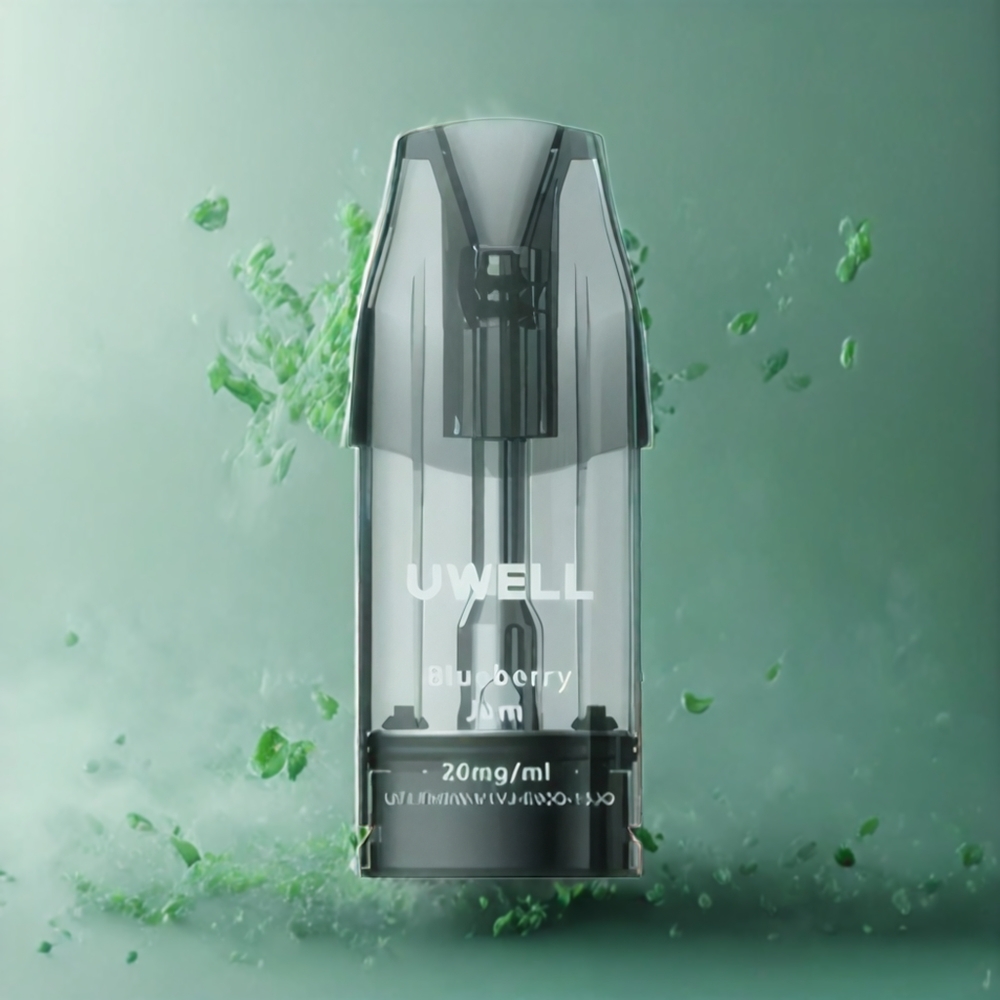 UWELL DQ600 1.2 ohm Mesh Coil 600 mAh Pod System Myntegrønn Norge Engros