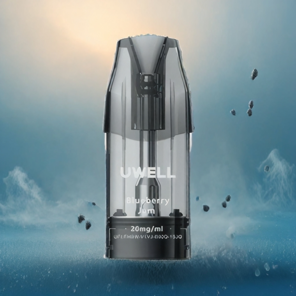 UWELL DQ600 Pod System Himmelblå Norge Engros 600mAh 2ml Type-C