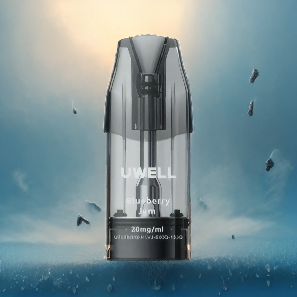 UWELL DQ600 Pod System Himmelblå Norge Engros 600mAh 2ml Type-C