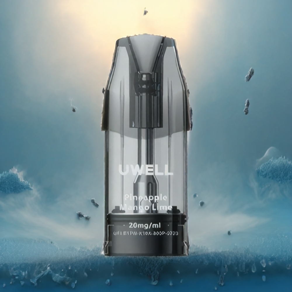 UWELL DQ600 Pod System Himmelblå Norge Engros 600mAh 2ml Type-C