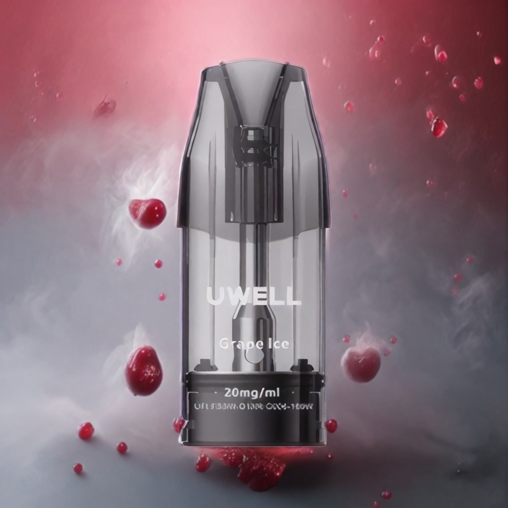UWELL DQ600 Pod System Kirsebær Rosa Norge Engros 600 mAh Type-C 2 ml