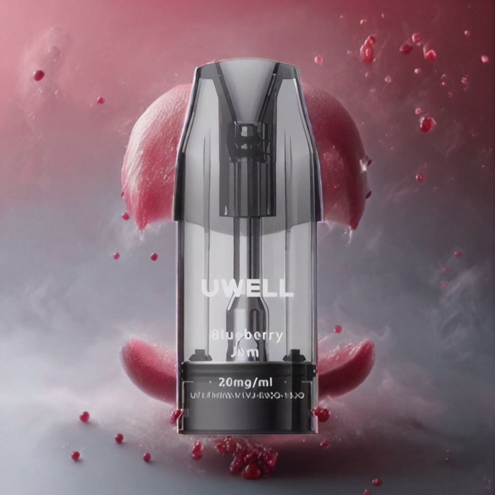 UWELL DQ600 Pod System Kirsebær Rosa Norge Engros 600 mAh Type-C 2 ml