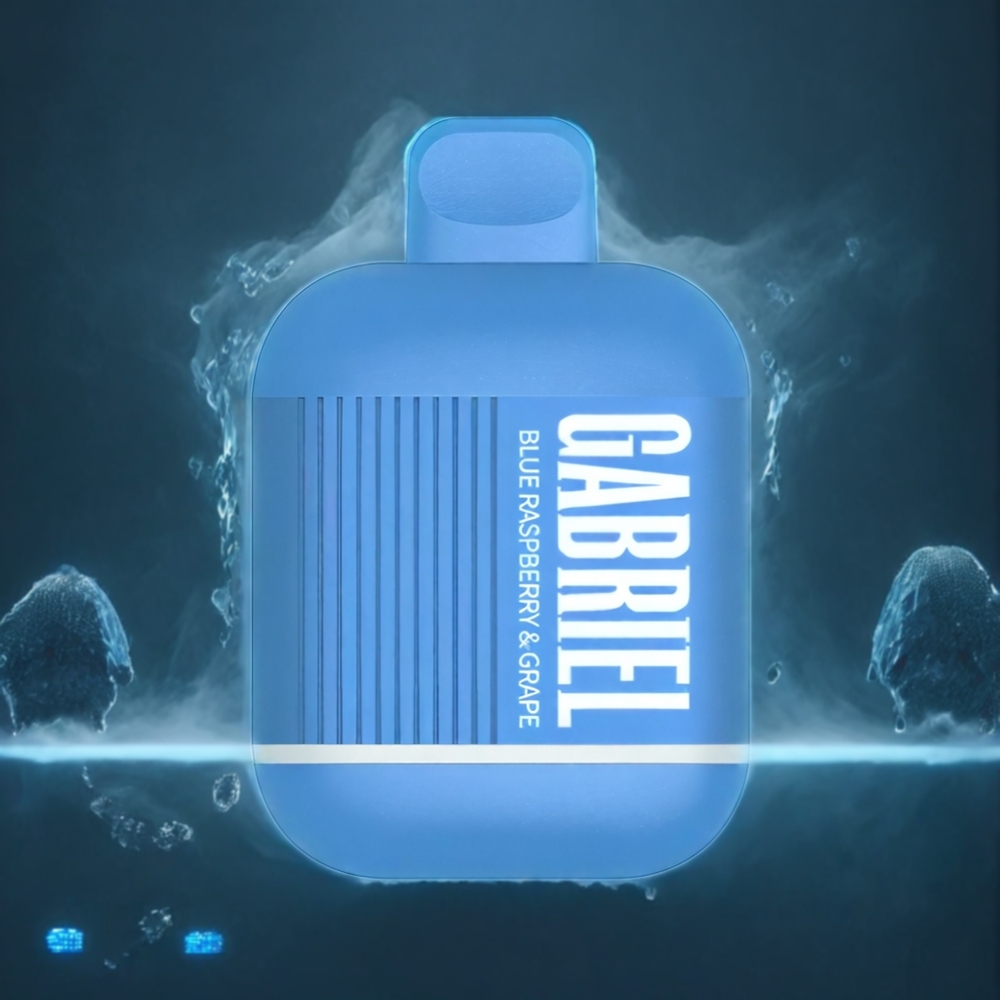 UWELL GABRIEL BE6000 Norge Engros 13ml 1.2ohm Mesh Blå Bringebær Drue