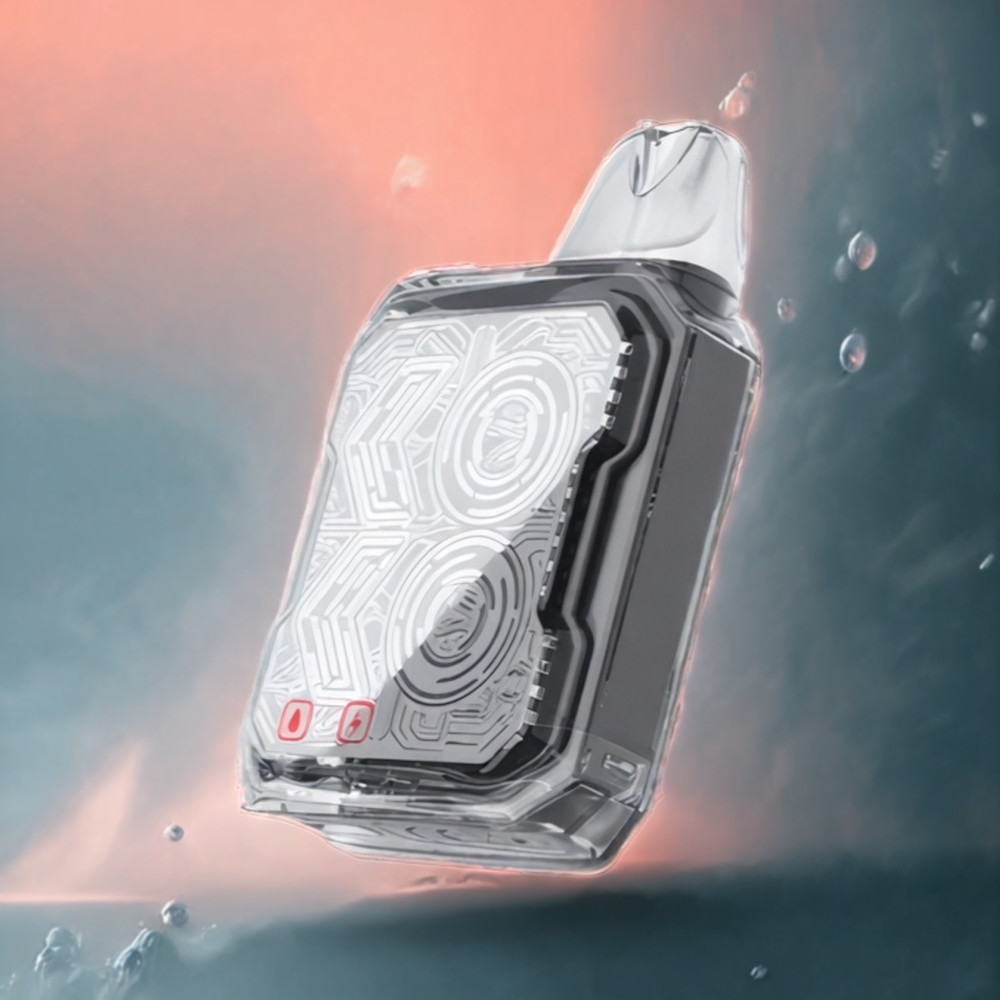 UWELL KOKO BAR 8000 Pod System Fersken Is Norge Engros PC+PMMA+PCTG 600mAh TYPE-C