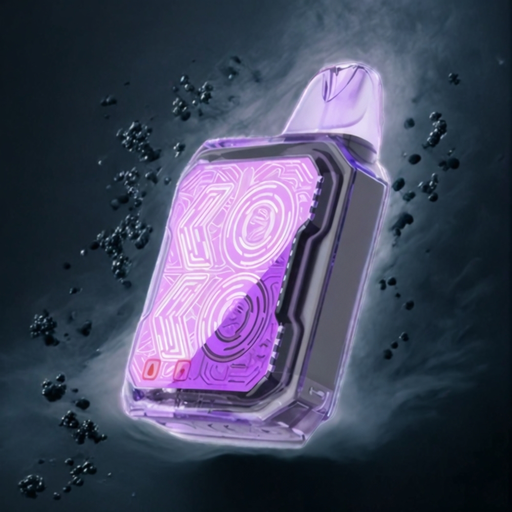 UWELL KOKO BAR 8000 Pod System Svart Drue Norge Engros 600 mAh TYPE-C 13W