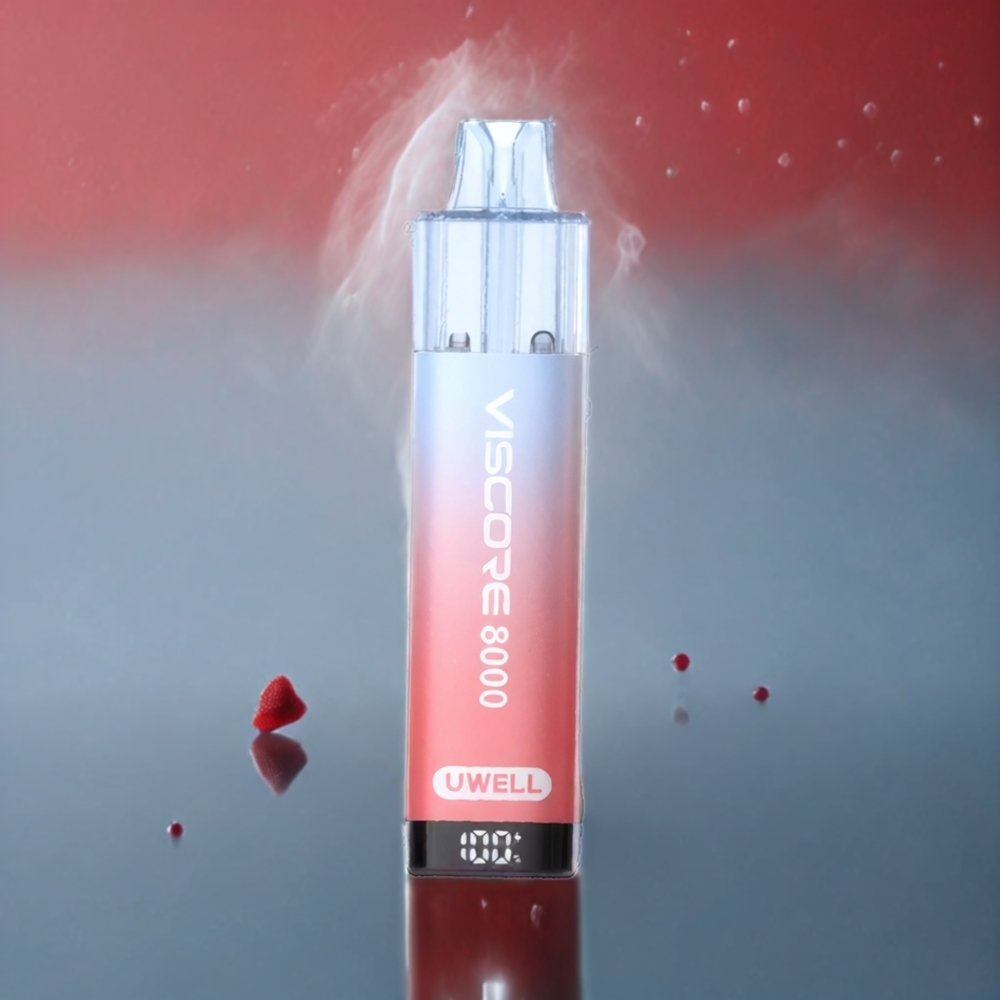 UWELL VISCORE 8000 Norge Engros 1900mAh Type-C Melk Jordbær