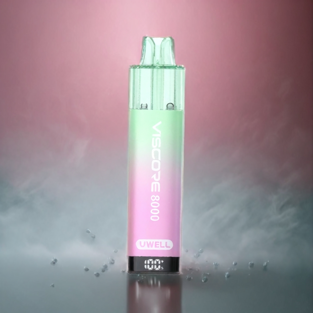 UWELL VISCORE 8000 Pod System Rosa Sitronade Norge Engros PCTG 1900mAh Type-C