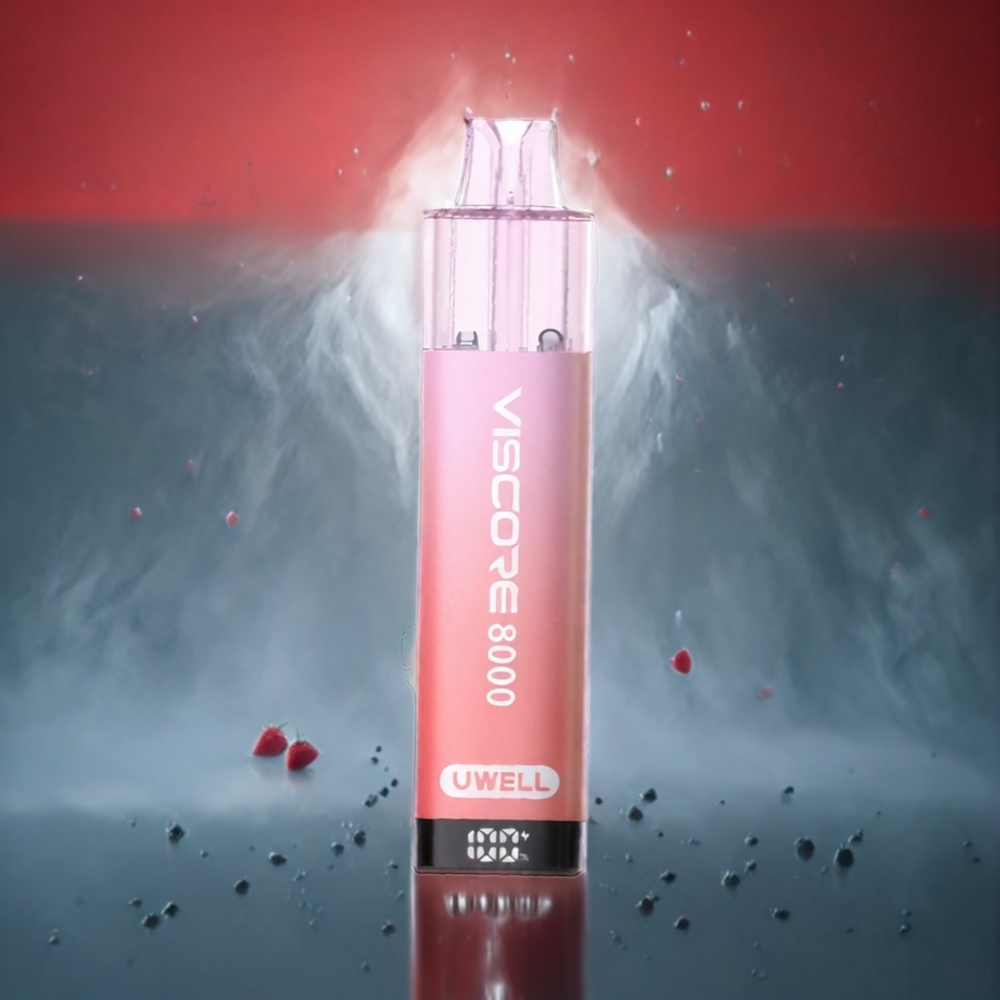 UWELL VISCORE 8000 Pod System Vannmelon Jordbær Norge Engros PCTG 1900mAh Type-C