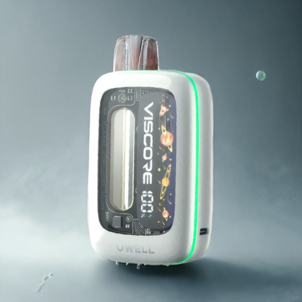 UWELL VISCORE C30000 20ml Dual Mesh 30K Puffs Hvit Gummy Norge Engros