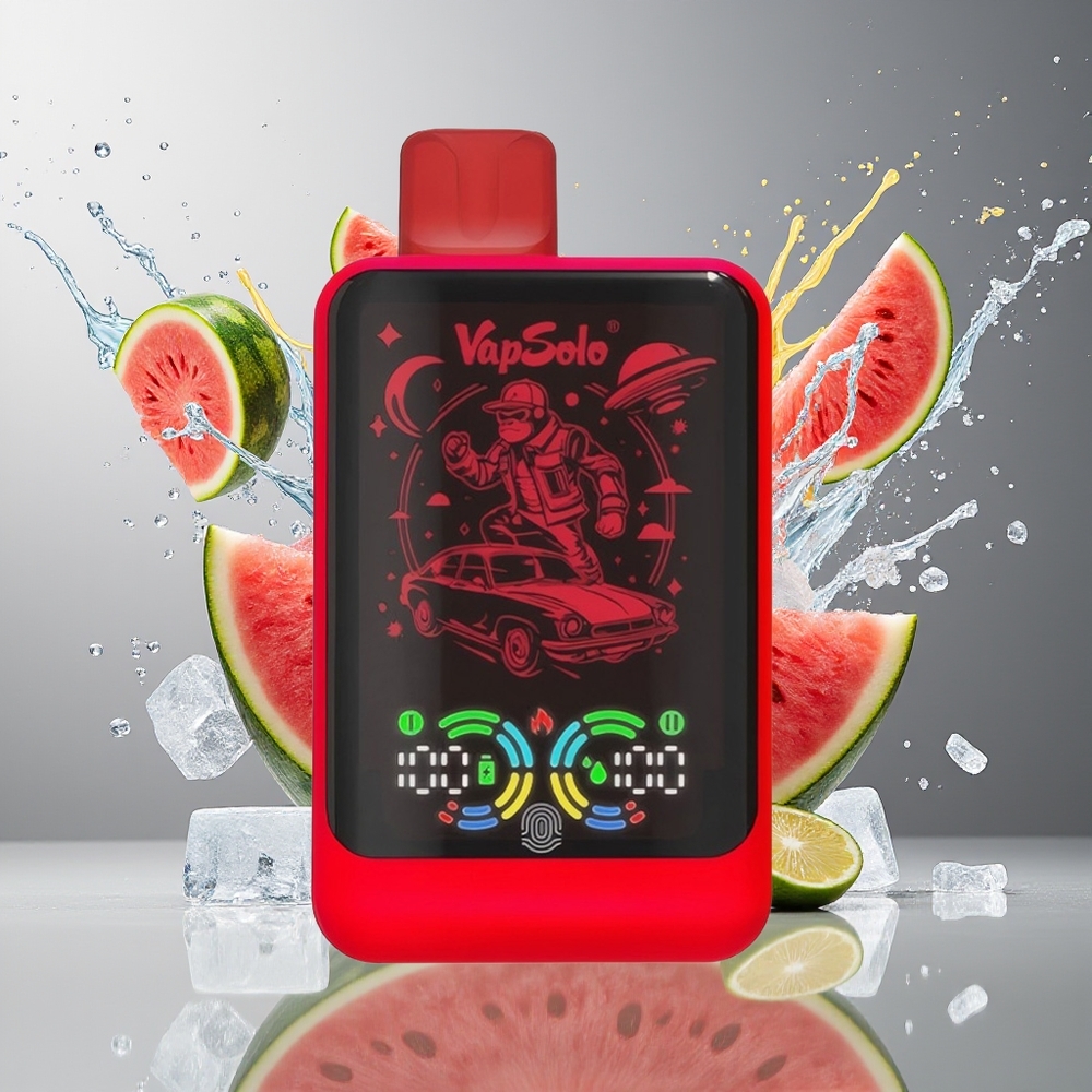 VapSolo GALAXY 30000 Puffs Norge Engros Type-C 850Mah Vannmelon Is