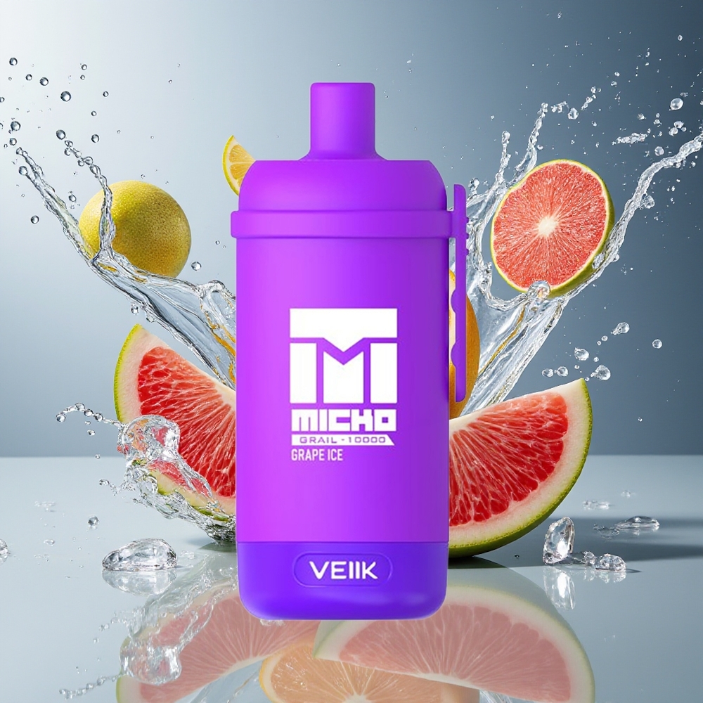 VEIIK MICKO GRAIL 10000 Puffs Norge Engros 1.0ohm 600mAh Engangsdamper Drueis