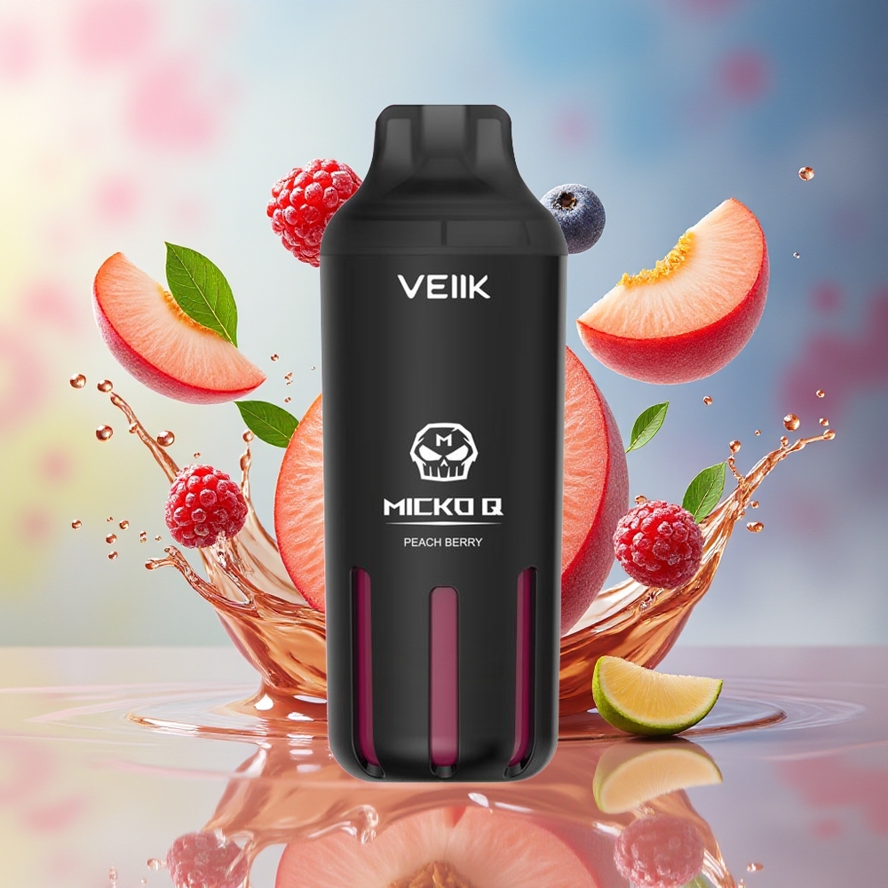 VEIIK MICKO Q 5500 Norge Engros 15ml 1300mAh 1.0ohm Fersken Bær