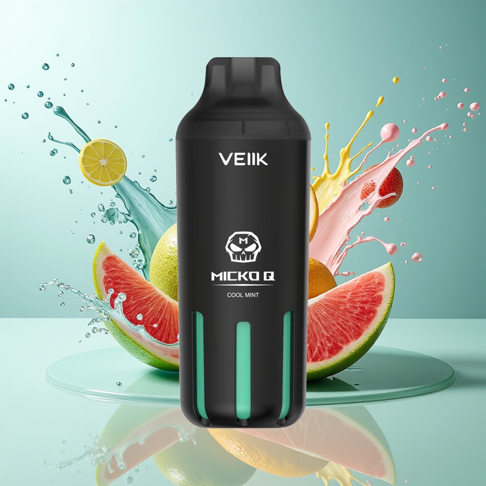 VEIIK MICKO Q 5500 Puffs 15ml 1300mAh Norge Engros Kjølig Mynte