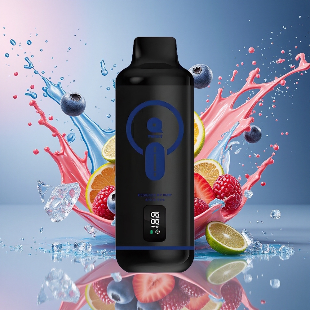 VEIIK MICKO Q TWIST 12000 Puffs Engros Norge 50mg/ml 1.1ohm Blåbær Is