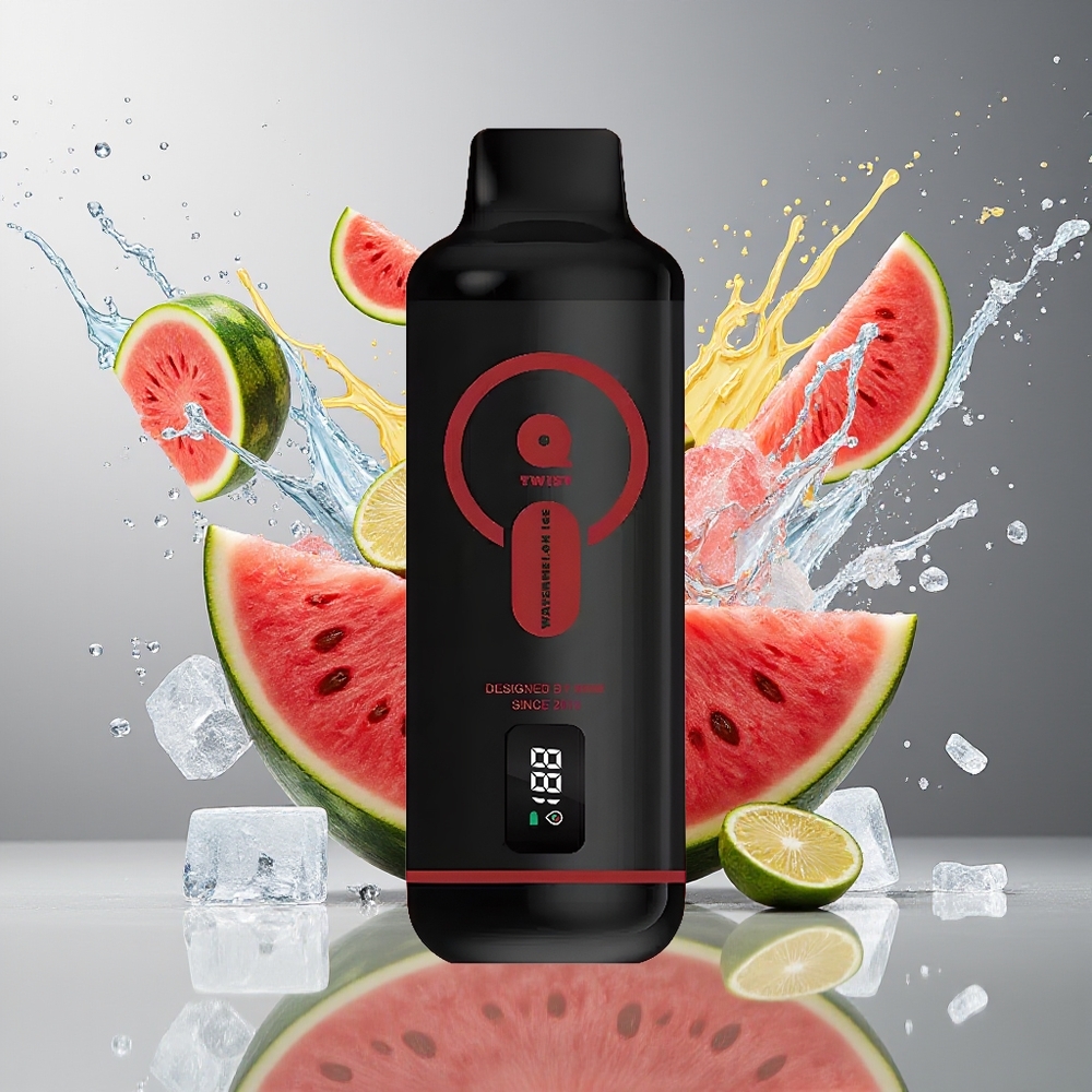 VEIIK MICKO Q TWIST 12000 Puffs Norge Engros Vannmelon Is Salt Nic 50mg/ml 600mAh
