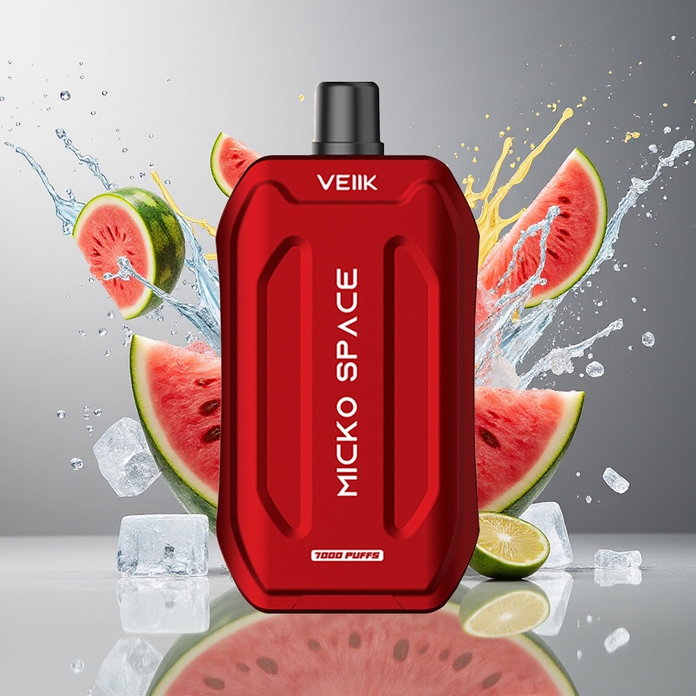 VEIIK MICKO SPACE 7000 Puffs 18ml 5% Norge Engros Vannmelon Is Engangsdamper