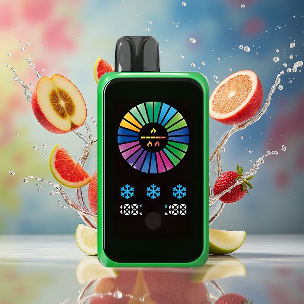 VEIIK SPACE CLOUD 30000 PUFFS Engangsvape Dobbel Eple Norge Engros 900mAh TYPE-C 20+8ML