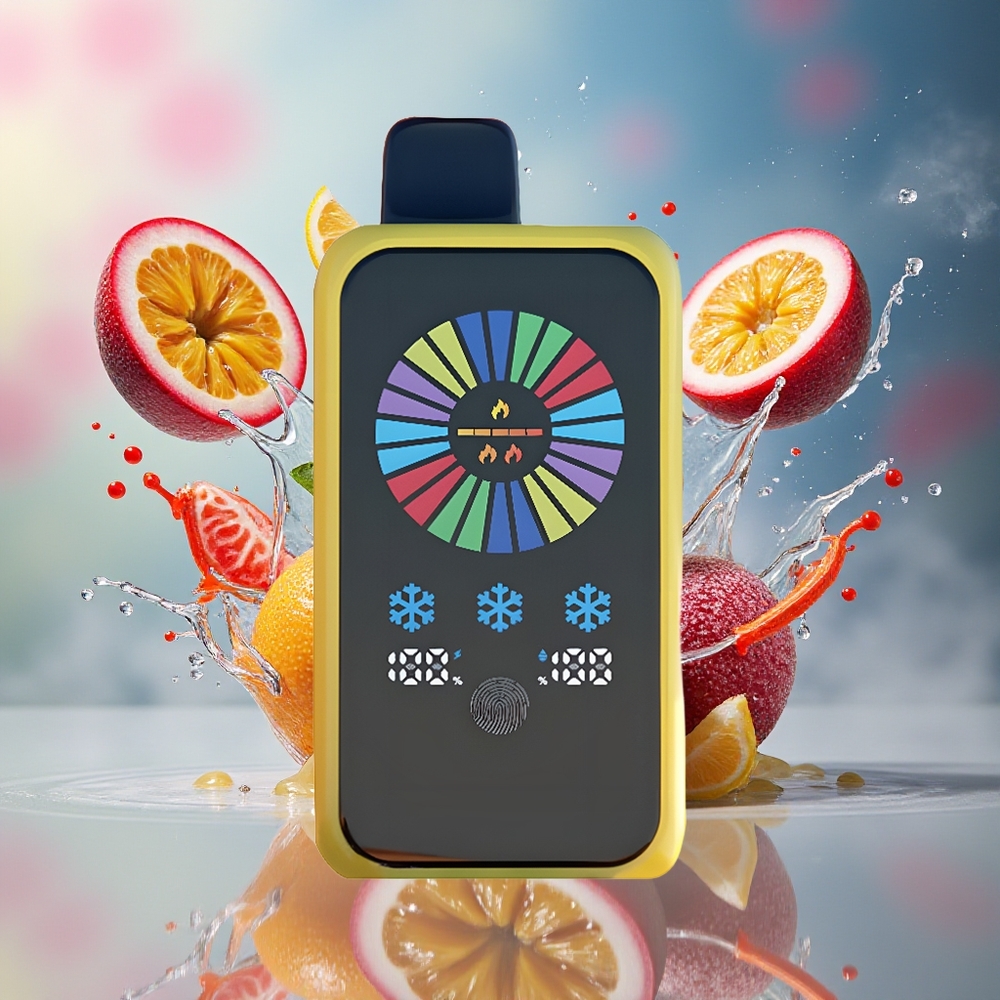 VEIIK SPACE CLOUD 30000 PUFFS Engros Norge Type-C Rasklading 1.8 Ohm Passionsfrukt