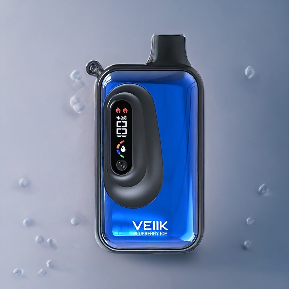 VEIIK SPACE VKK 20000 Puffs Norge Engros Dynamisk LCD Blåbær Is Type-C 650mAh