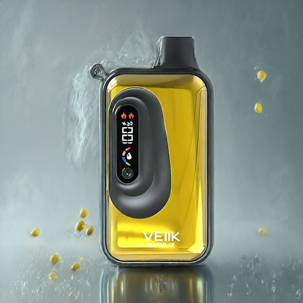 VEIIK SPACE VKK 20000 Puffs Norge Engros LCD Skjerm Type-C Lader Mango Is