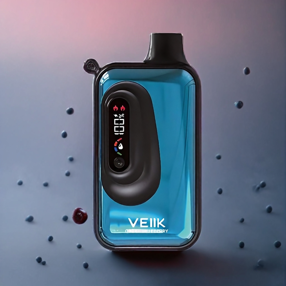 VEIIK SPACE VKK 20000 Puffs Norge Engros Type-C LCD Guava Blåbær